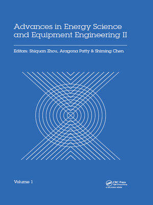 cover image of Advances in Energy Science and Equipment Engineering II Volume 1